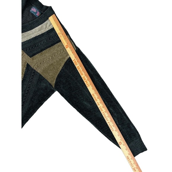 VTG Prestige Men Long Sleeve Crew Neck Gray Pullover Sweater Sz XL - Picture 4 of 6